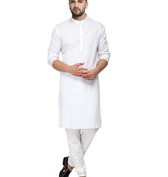 GL Men's Cotton Kurta Pyjama Set