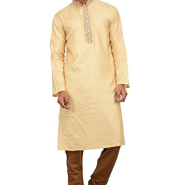 Men's Cotton A-Line Kurta